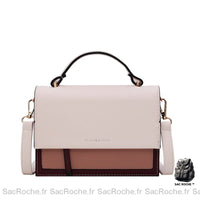 Sac main femme rigide pas cher - modèle Rouge / 20.5x15.5x7cm - Sac Roche ™