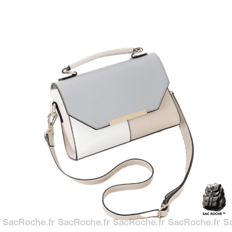 Sac Main Femme Rigide Petit Abricot À