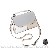 Sac Main Femme Rigide Petit - modèle Abricot - Sac Roche ™