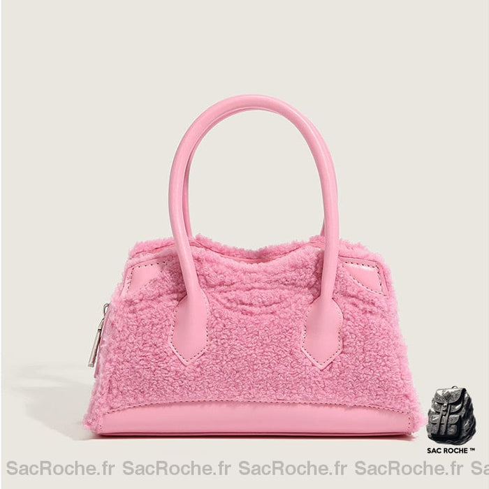 Sac Main Femme Rose À