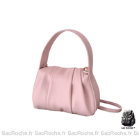 Sac Main Femme Rose Clair - Sac Roche ™
