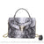 Sac Main Femme Serpent - modèle Noir / 24cmx19cmx7cm - Sac Roche ™
