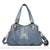 Sac Main Femme Simili Cuir Noir Élégant - modèle Bleu - Sac Roche ™