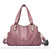 Sac Main Femme Simili Cuir Noir Élégant - modèle Mauve - Sac Roche ™