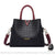 Sac Main Femme Simplicité - modèle Noir et rouge - Sac Roche ™