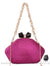 Sac Main Femme Soirée Élégant - modèle Fushia / 21cm - Sac Roche ™