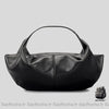 Sac Main Femme Souple Cuir Noir À