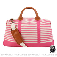 Sac Main Femme Souple Gros - modèle Rose / 60x20x40cm - Sac Roche ™