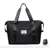 Sac Main Femme Sportif Noir / 55X32X20Cm À