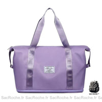 Sac Main Femme Sportif - modèle Violet / 55x32x20cm - Sac Roche ™