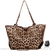 Sac Main Femme Style Cabas Original Leopard À
