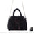 Sac Main Femme Style Gothique - modèle Noir / 28x20x14cm - Sac Roche ™