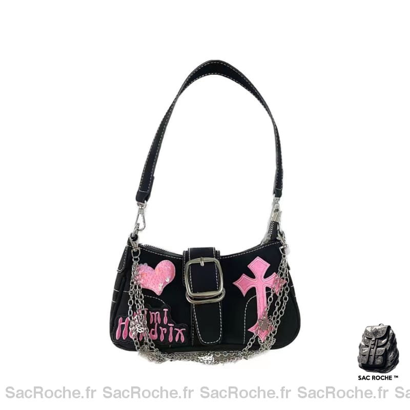 Sac Main Femme Style Rock À