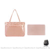 Sac Main Femme Taille Moyenne Rose / 41X29X8Cm À