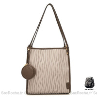 Sac Main Femme Taupe - Sac Roche ™