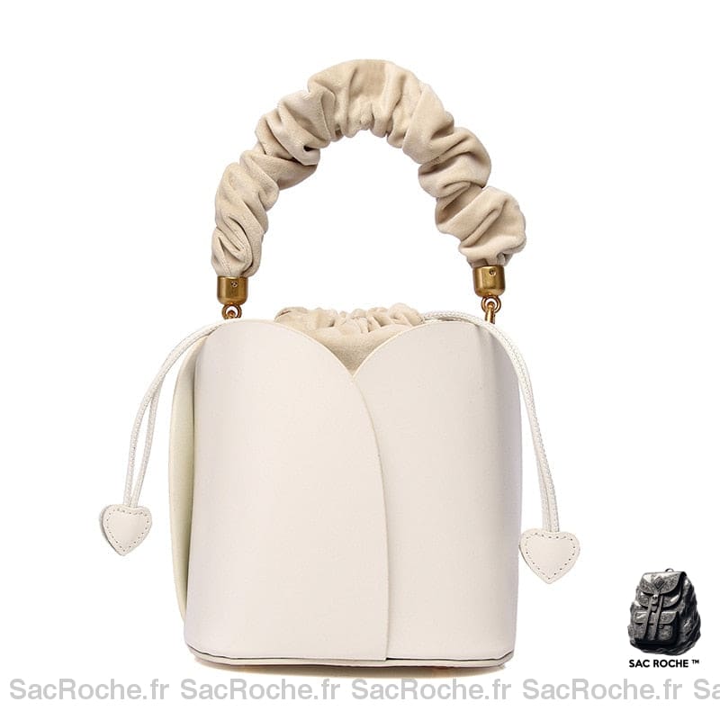 Sac Main Femme Tendance 2018 2019 Blanc / 16X16X16Cm À