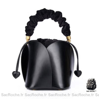 Sac Main Femme Tendance 2018 2019 - modèle Noir / 16x16x16cm - Sac Roche ™