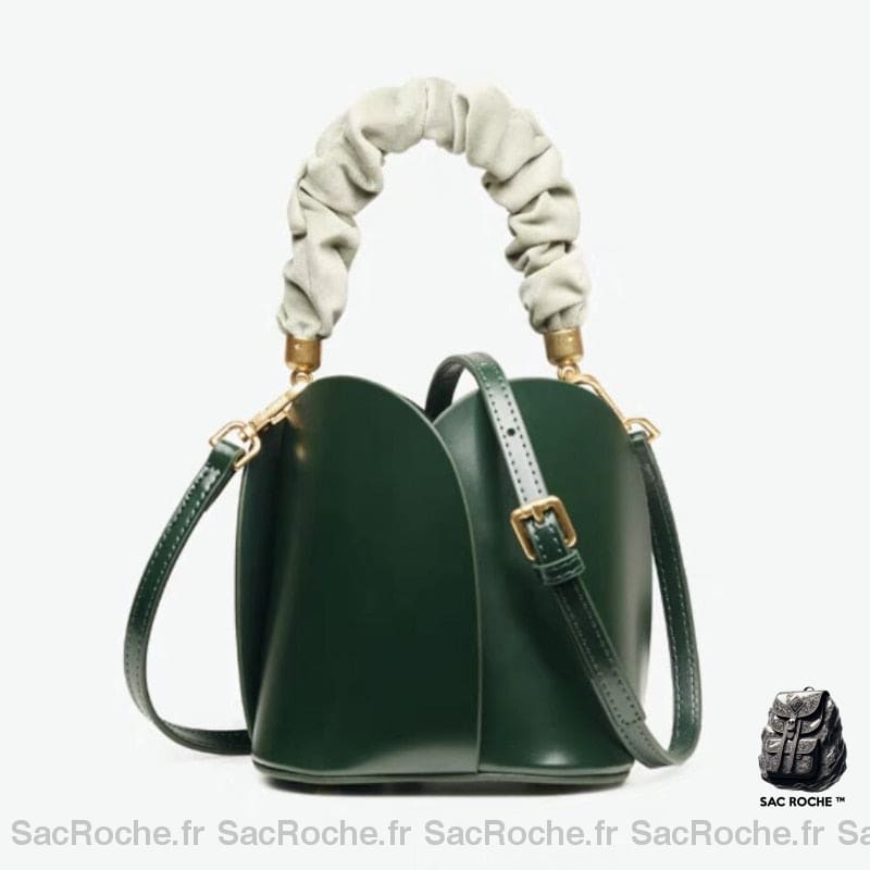 Sac Main Femme Tendance 2018 2019 Vert Foncé / 16X16X16Cm À