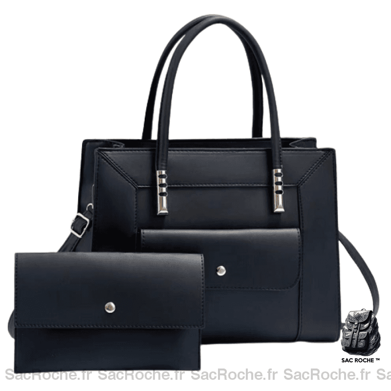 Sac Main Femme Tendance 2018 Porte Feuille Noir / 32X13X25Cm À
