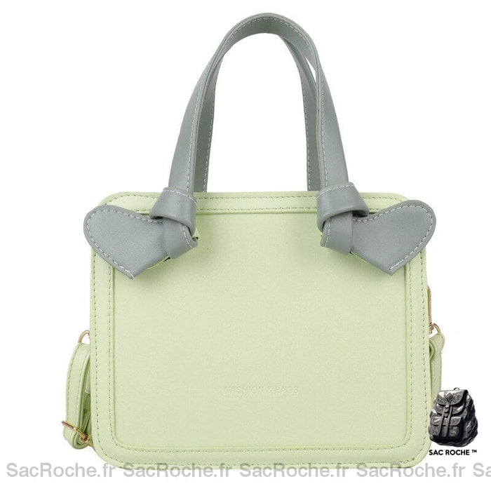 Sac Main Femme Tendance 2018 Vert Clair À