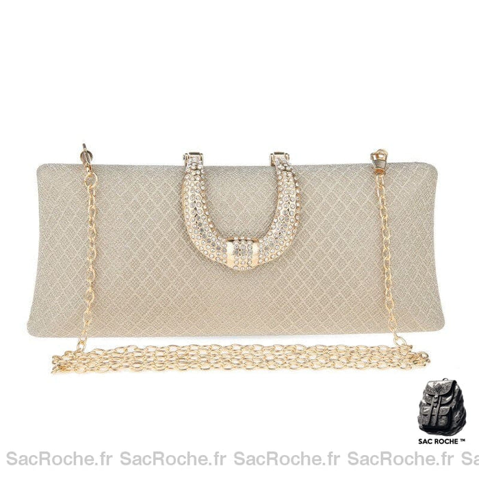 Sac Main Femme Tendance 2019 Doré / 22X3X8Cm À Main Femme