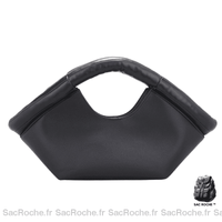 Sac Main Femme Tendance 2019 - modèle Noir / 25x20x10.5cm - Sac Roche ™