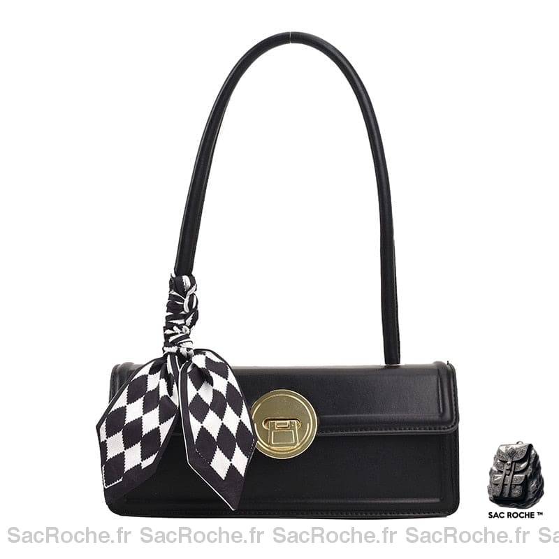 Sac Main Femme Tendance 2019 Noir / 28X12X8Cm À