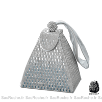 Sac Main Femme Tendance 2020 - modèle Argenté - Sac Roche ™