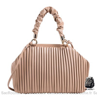 Sac Main Femme Tendance 2021 - modèle Beige / 32x9x22cm - Sac Roche ™
