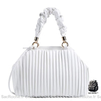 Sac Main Femme Tendance 2021 - modèle Blanc / 32x9x22cm - Sac Roche ™