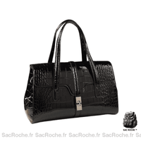 Sac Main Femme Tendance 2023 - modèle Noir - Sac Roche ™