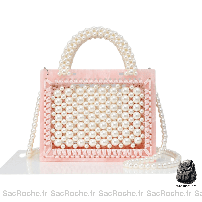 Sac Main Femme Tendance Automne 2020 Rose / 19.5X10.5X15.5Cm À