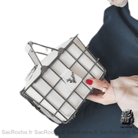 Sac Main Femme Tendance - modèle Blanc - Sac Roche ™