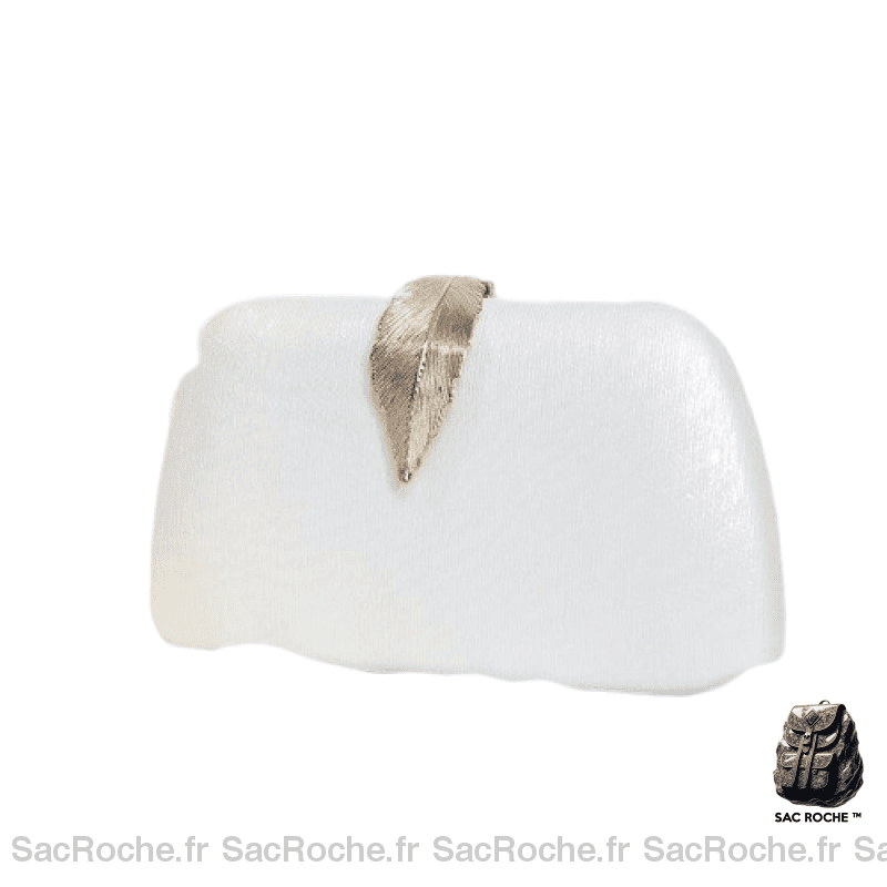 Sac Main Femme Tendance Blanc Mariage / 20X4X11 Mm À