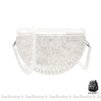 Sac Main Femme Tendance Dernière - modèle Blanc - Sac Roche ™