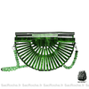 Sac Main Femme Tendance Dernière Vert À