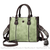 Sac Main Femme Tendance - Elégant & Pratique - modèle Vert / 23cm - Sac Roche ™