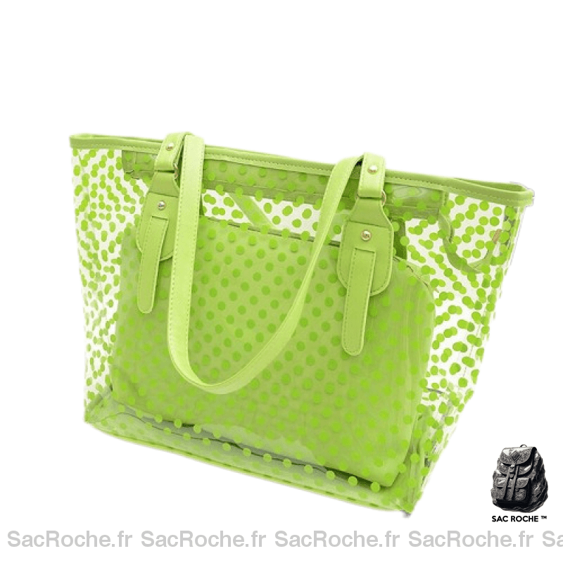 Sac Main Femme Tendance Green À