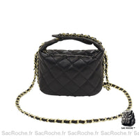 Sac Main Femme Tendance Printemps 2020 - modèle Noir - Sac Roche ™