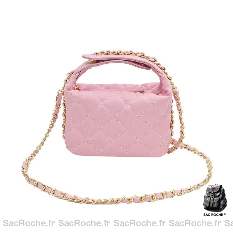 Sac Main Femme Tendance Printemps 2020 Rose À