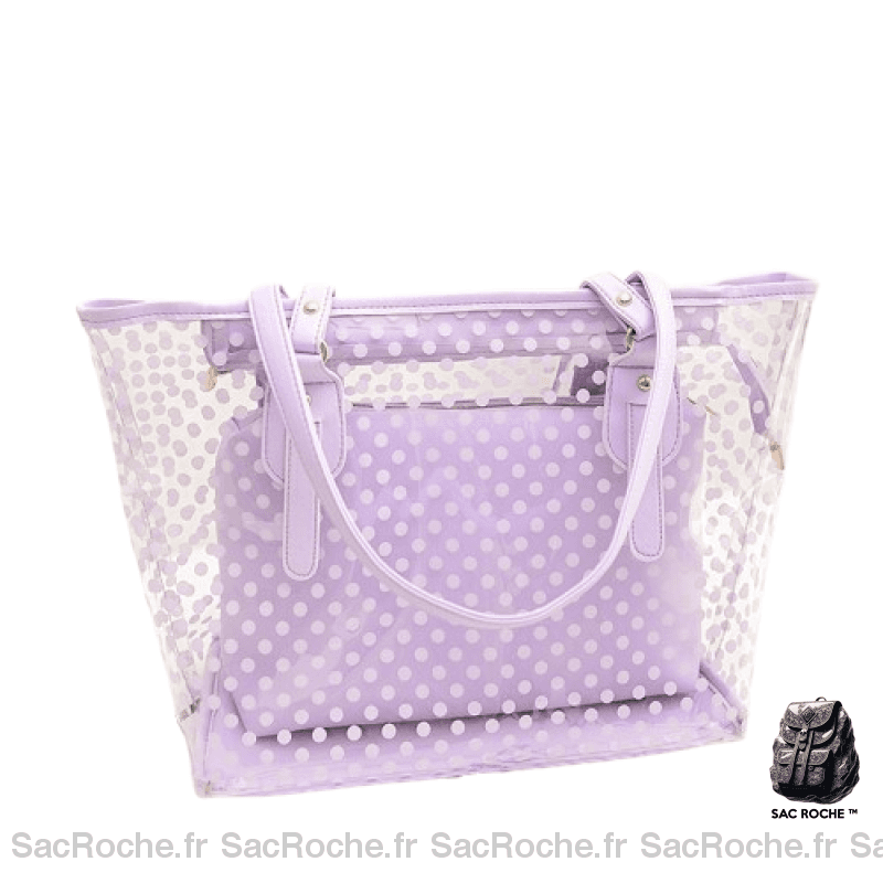 Sac Main Femme Tendance Purple À