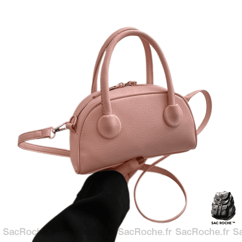 Sac Main Femme Tendance Rose / 23X13X8 Cm À Main Femme