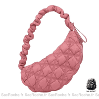 Sac main femme textile - modèle Rose / 33x12x20cm - Sac Roche ™