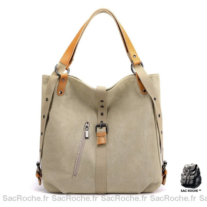 Sac Main Femme Toile À