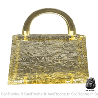 Sac Main Femme Transparent Avant-Gardiste À