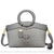 Sac Main Femme Travail - modèle Gris / 30x12x22cm - Sac Roche ™