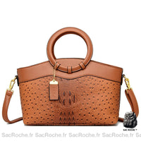 Sac Main Femme Travail - modèle Jaune / 30x12x22cm - Sac Roche ™