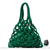 Sac Main Femme Tressé Chic - modèle Vert / 26x27cm - Sac Roche ™