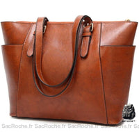 Sac Main Femme Université - modèle Camel - Sac Roche ™