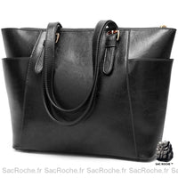 Sac Main Femme Université - modèle Noir - Sac Roche ™